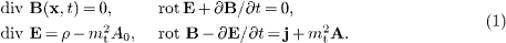 Equation (1)